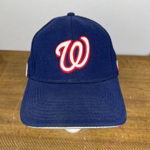 Washington Nationals Hat Adult M/L Blue Flex New Era DC‎ Nats Baseball Cap MLB
